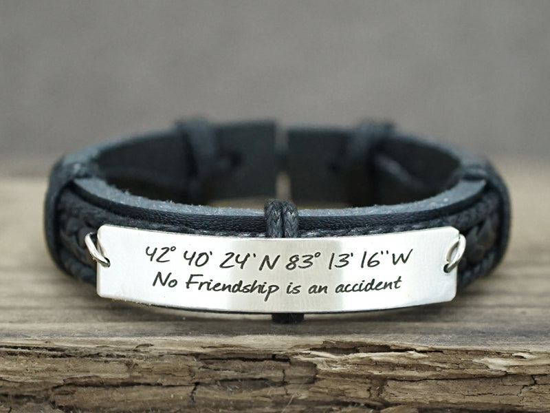 Men's Bracelets Custom Name Bracelets & Bangles Gift for Dad | Best friend  bracelets, Bracelets for men, Best boyfriend gifts